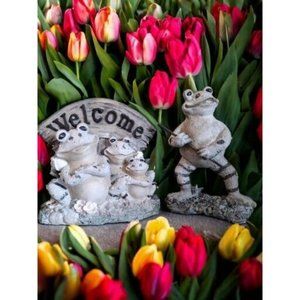 Frog Lawn Decorations Garden Decorations Home decor Ninja Frog Vintage